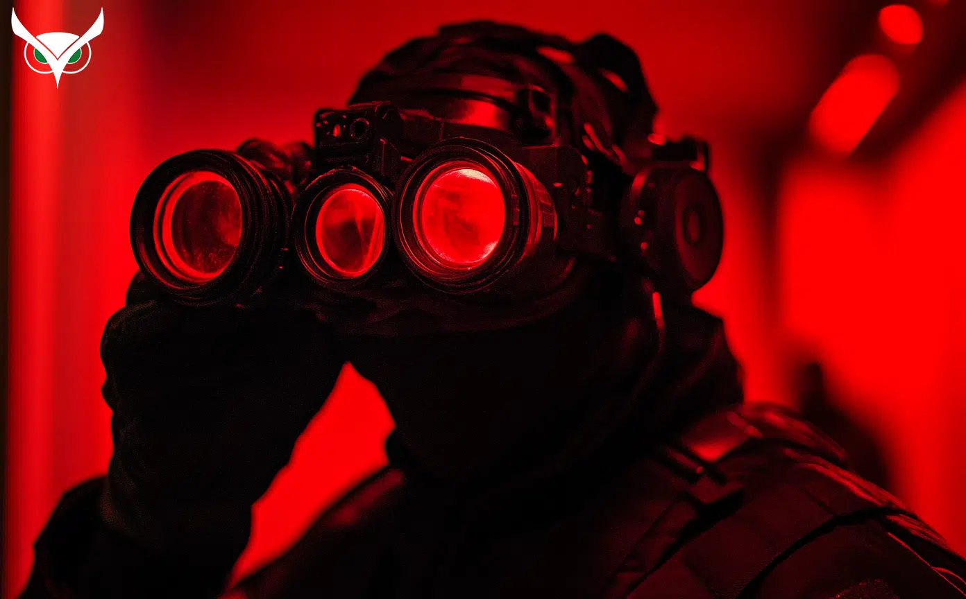 red night vision