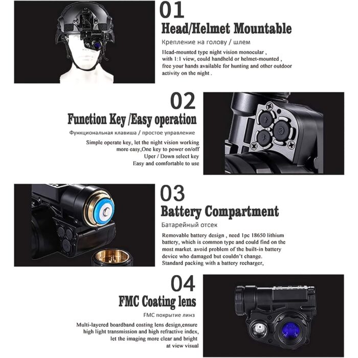 خوذة NVG10 للرؤية الليلية