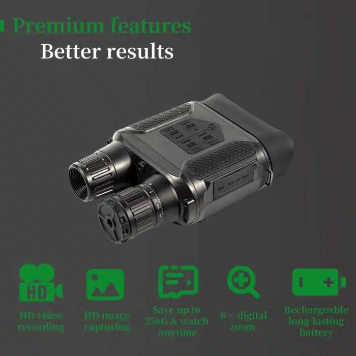 Night Vision Binoculars, Night Vision Goggles with 8X Digital Zoom