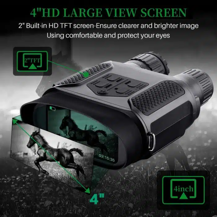 Night Vision Binoculars, Night Vision Goggles with 8X Digital Zoom