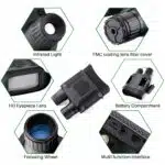 Night Vision Binoculars, Night Vision Goggles with 8X Digital Zoom