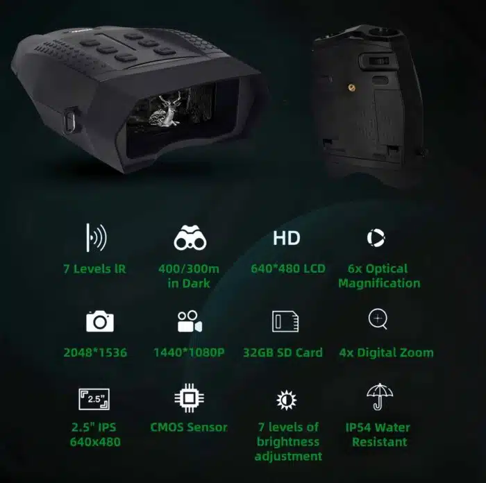 NV5100 Infrared Digital Night Vision Binoculars - Image 3