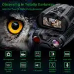 Gafas de visión nocturna, binoculares digitales infrarrojos