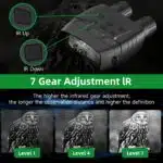 Night Vision Goggles Binoculars with LCD Screen, Infrared Digital Camera