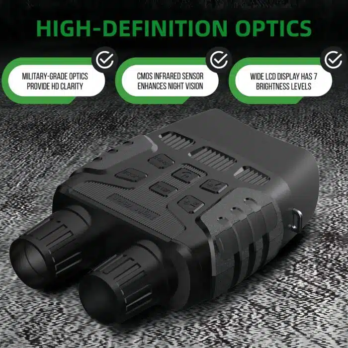 Night Vision Goggles Binoculars with LCD Screen, Infrared Digital Camera