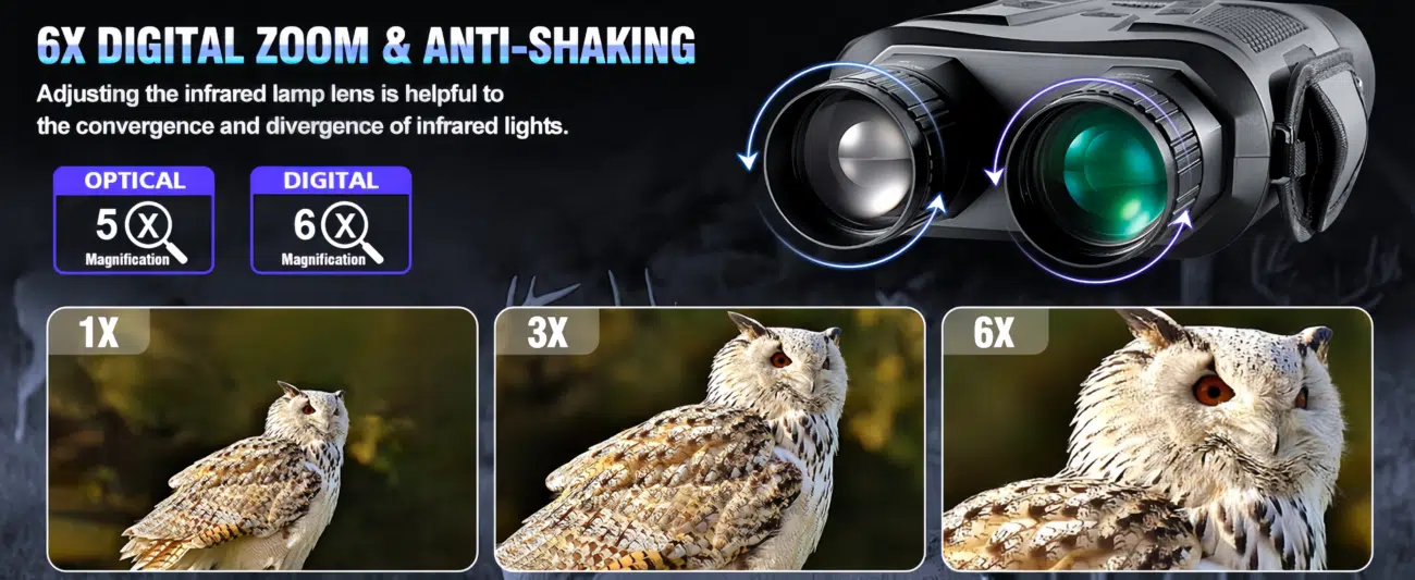 NV800AA 1080P Digital Zoom Infrared Night Vision Binocular