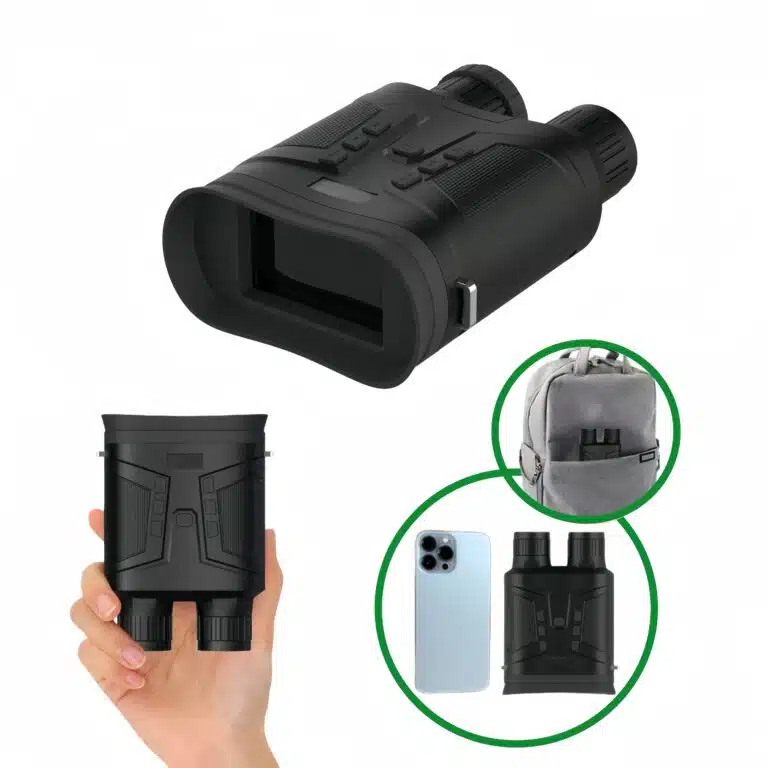4K Night Vision Binoculars with Camera for Adults