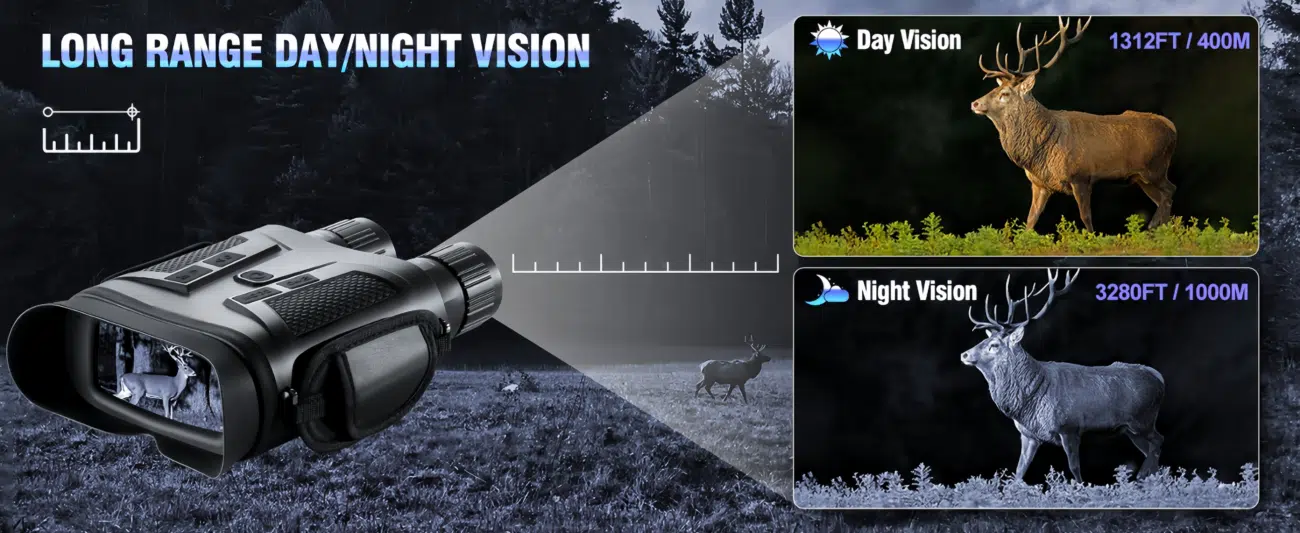 NV800AA 1080P Digital Zoom Infrared Night Vision Binocular