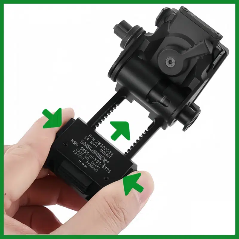 Helmet Mount for L4G24 NVG Metal Helmet Mount