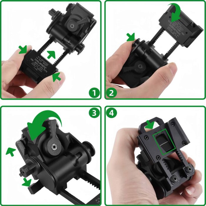 Suporte de capacete para L4G24 NVG Metal Helmet Mount