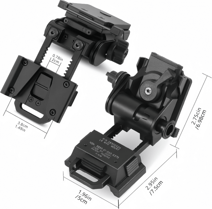 Suporte de capacete para L4G24 NVG Metal Helmet Mount