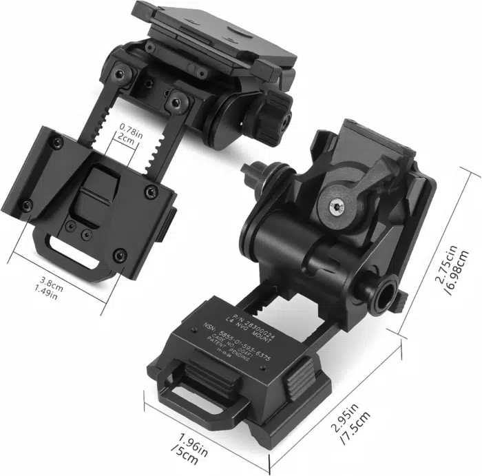 Helmet Mount for L4G24 NVG Metal Helmet Mount