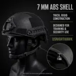 FAST Tactical Helmet | 7mm ABS Adjustable Fit - Image 4