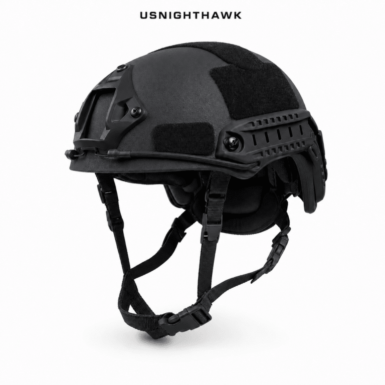 Black Tactical Helmet
