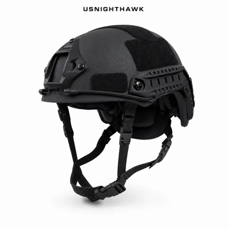 Black Tactical Helmet