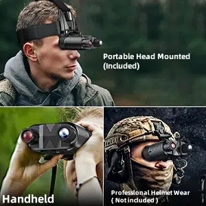 NV8160 Lunettes de vision nocturne montées sur la tête