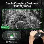 NV8160 Lunettes de vision nocturne montées sur la tête