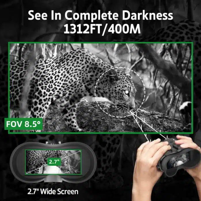 NV8160 Lunettes de vision nocturne montées sur la tête