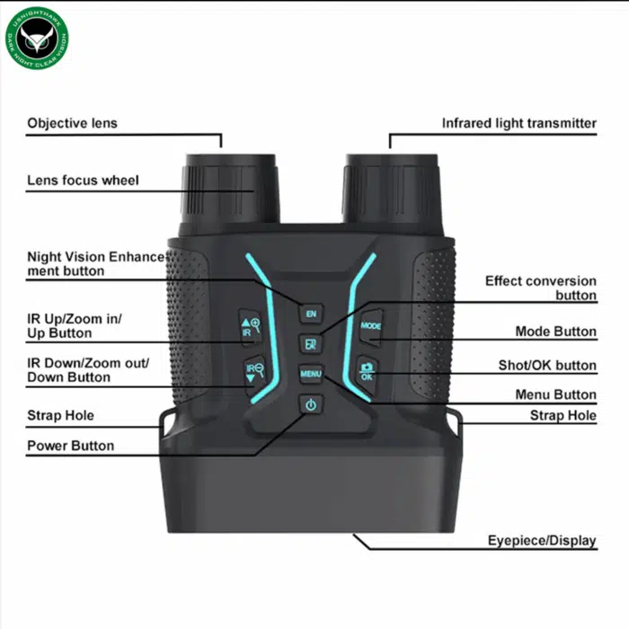NV2183 Infrared Night Vision Goggles