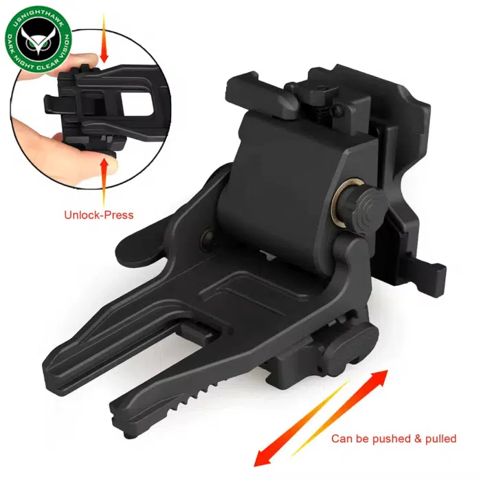Low Profile Flip-up NVG Mount Night Vision Goggles Mount - Thermal ...