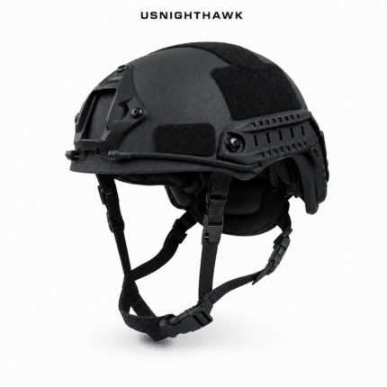 Black Tactical Helmet