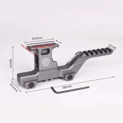 H-60mm-Tactical-Riser-Rail-Silver