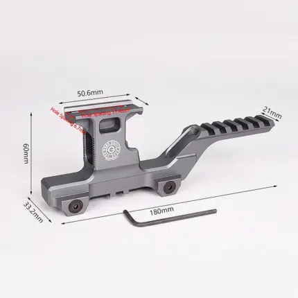 H-60mm-Tactical-Riser-Rail-Silver