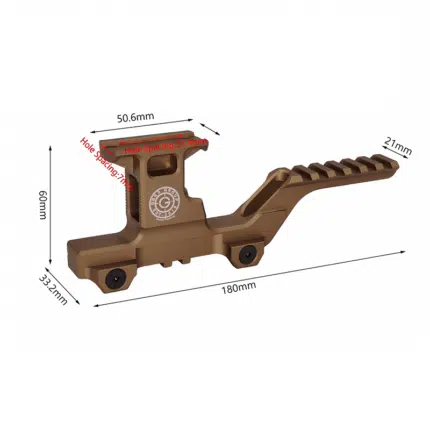 Height--60mm-Tactical-Riser-Rail-Tan